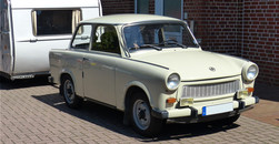 Trabbi-Heben auf dem Arnstädter Stadtfest