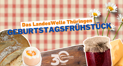 Das LandesWelle Thüringen Geburtstagsfrühstück 