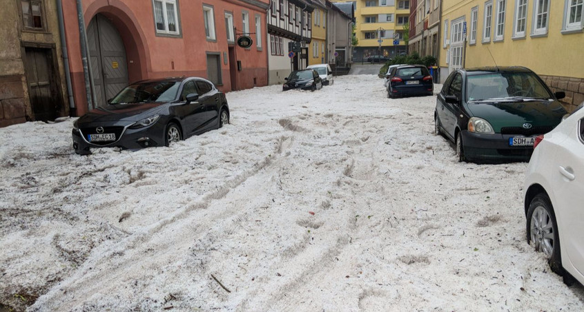 Unwetter an Himmelfahrt