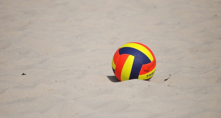 Neuer Beachvolleyballplatz in Manebach