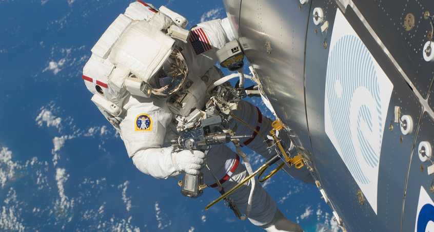 Kosmonauten stopfen heute Loch an Sojus-Kapsel
