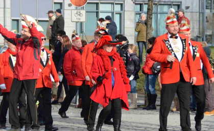 Faschingsumzug durch die Innenstadt 