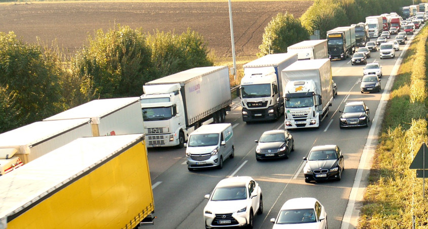 A9 Richtung Berlin gesperrt