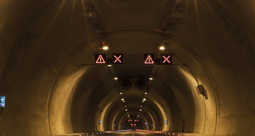 Tödlicher Unfall an Tunneleinfahrt auf A71