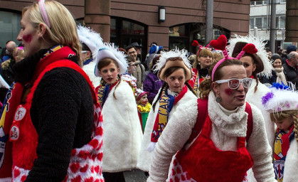 Rosenmontagsumzüge in Thüringen