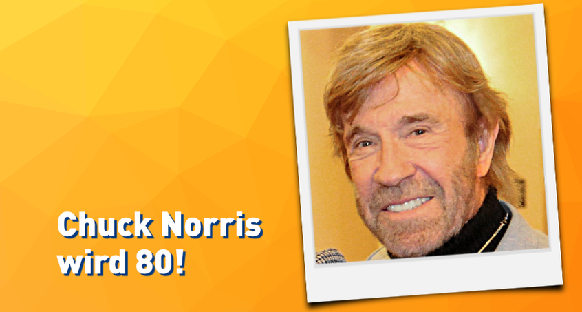 Chuck Norris wird 80!