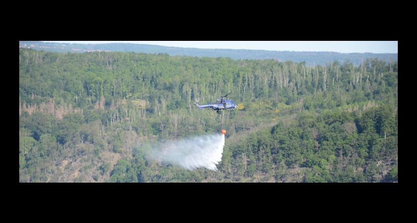 Schwieriger Löscheinsatz bei Waldbrand im Harz