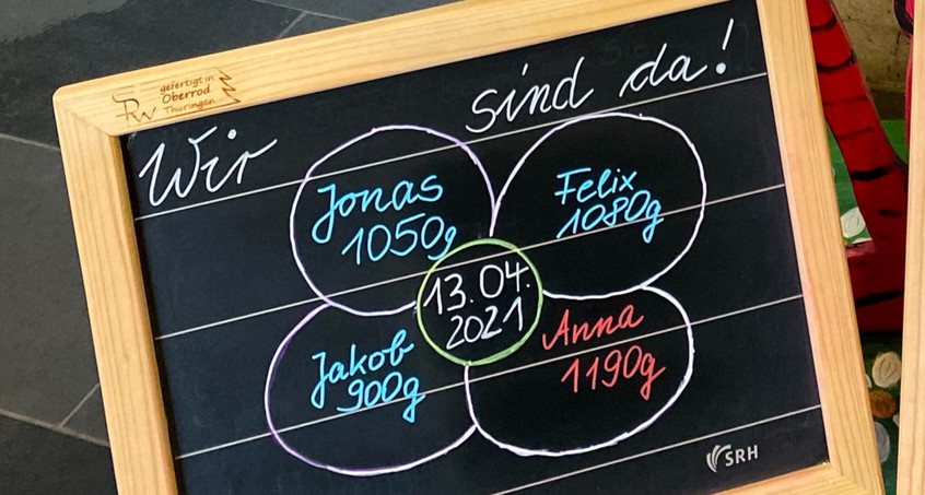 Vierlingsgeburt in Suhl