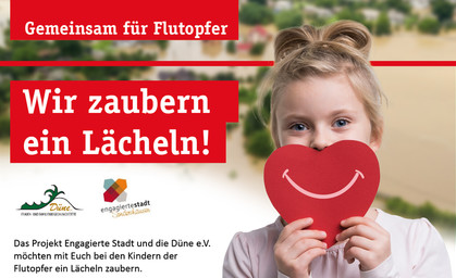 Hilfe für die Flutopfer – Ein Karton voller Lächeln für Kinder