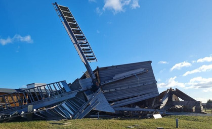 Spendensammlung für Wiederaufbau der Bockwindmühle