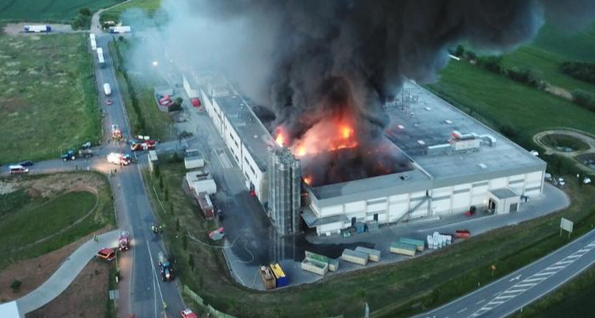 Technischer Defekt löste Brand in Großbäckerei aus
