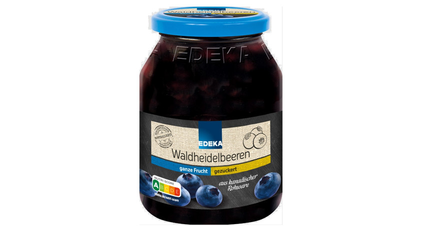 Edeka ruft Waldheidelbeeren im Glas zurück