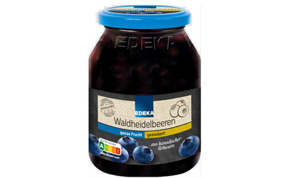 Edeka ruft Waldheidelbeeren im Glas zurück