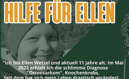 Nach Krebs-Diagnose: 11-jährige Ellen aus Schleiz möchte wieder selbständiger sein 