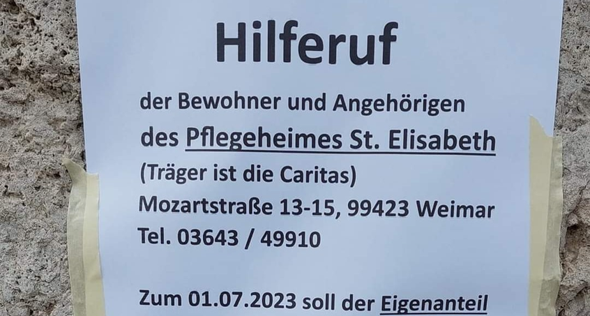 Dramatischer Hilferuf von Pflegeheimbewohnern: "Das kann niemand bezahlen - helft uns!"