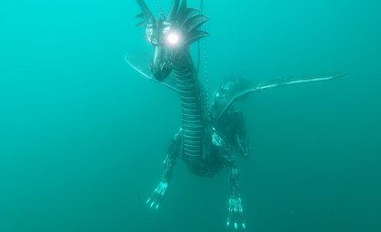 Hier können Sie Wasserdrache "Sundi" jetzt in Thüringen finden 