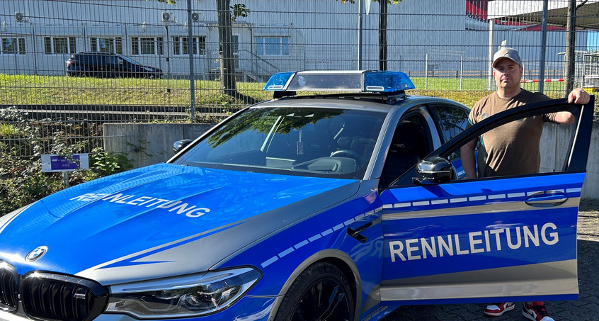 Florian und sein "Rennleitungs"-BMW