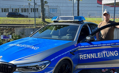 Florian und sein "Rennleitungs"-BMW