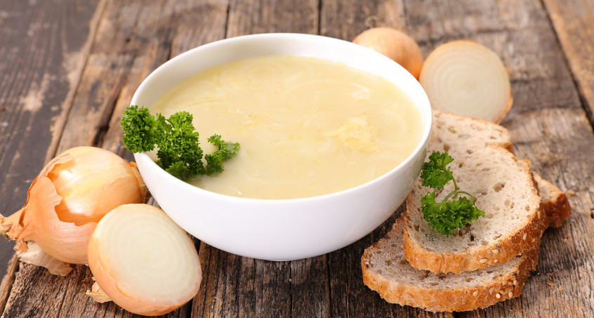 Zwiebelsuppe auf Thüringisch