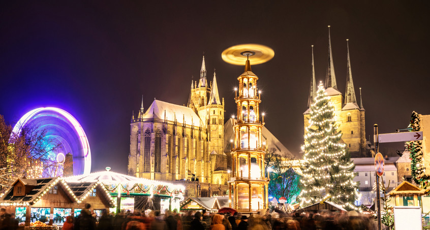 Platz 1 im Ranking: Erfurt hat Deutschlands schönsten Weihnachtsmarkt