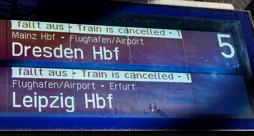 Warnstreik bei der Bahn: Was heute los ist