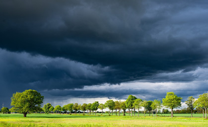 Gewitter und teilweise Starkregen am Dienstag in Thüringen