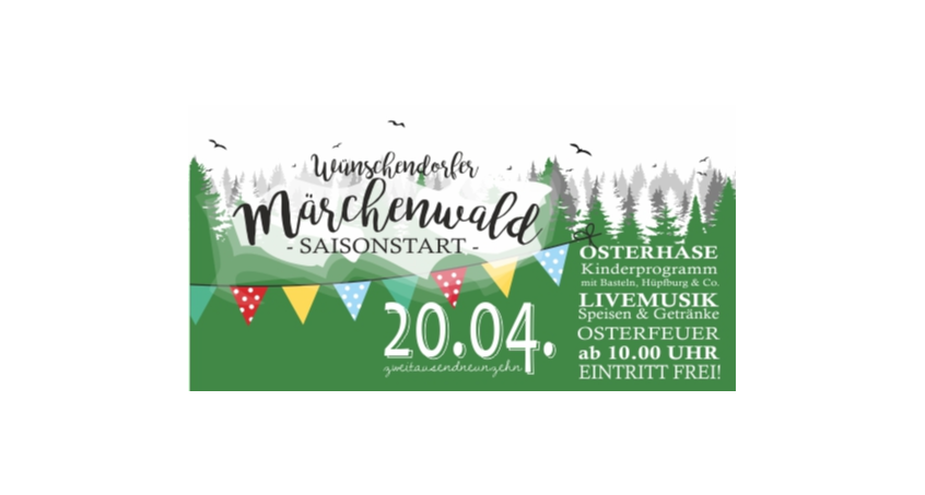 Saisonstart im Wünschendorfer Märchenwald
