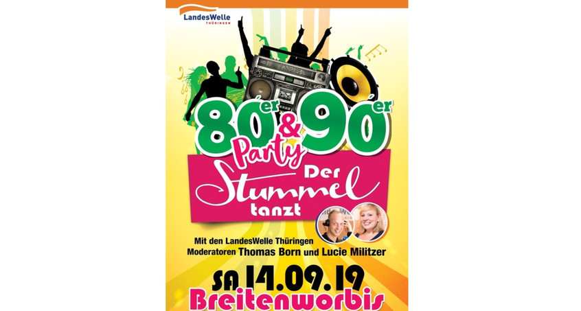 80er & 90er Party - Der Stummel tanzt