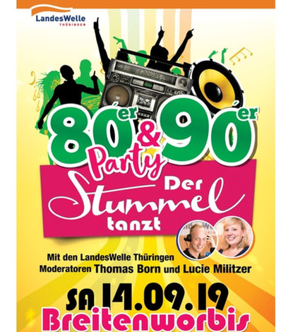 80er & 90er Party - Der Stummel tanzt