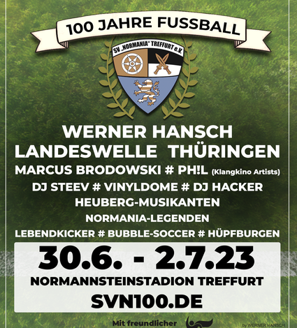 100 Jahre Fußball in Treffurt mit LandesWelle Party-Tour