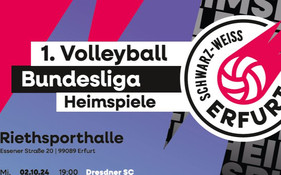 1. Volleyball Bundesliga der Frauen: Schwarz Weiss Erfurt - VC Wiesbaden