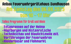 10 Jahre Feuerwehrgerätehausanbau