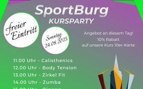 Fitness-Kurs-Party